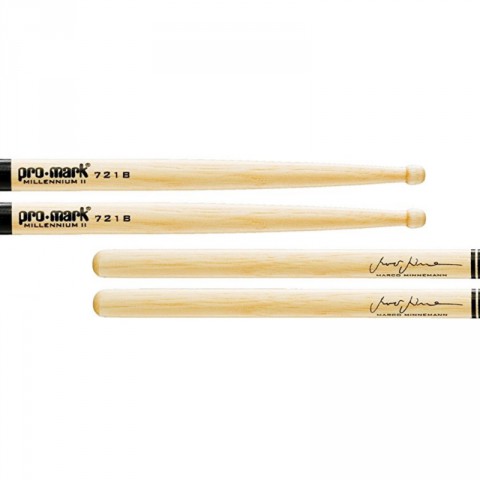 ProMark Hickory 721B Marco Minnemann Wood Tip drumstick